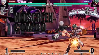 THE KING OF FIGHTERS XV:  ANGEL 1 Meter MidScreen Combo [kofxv]