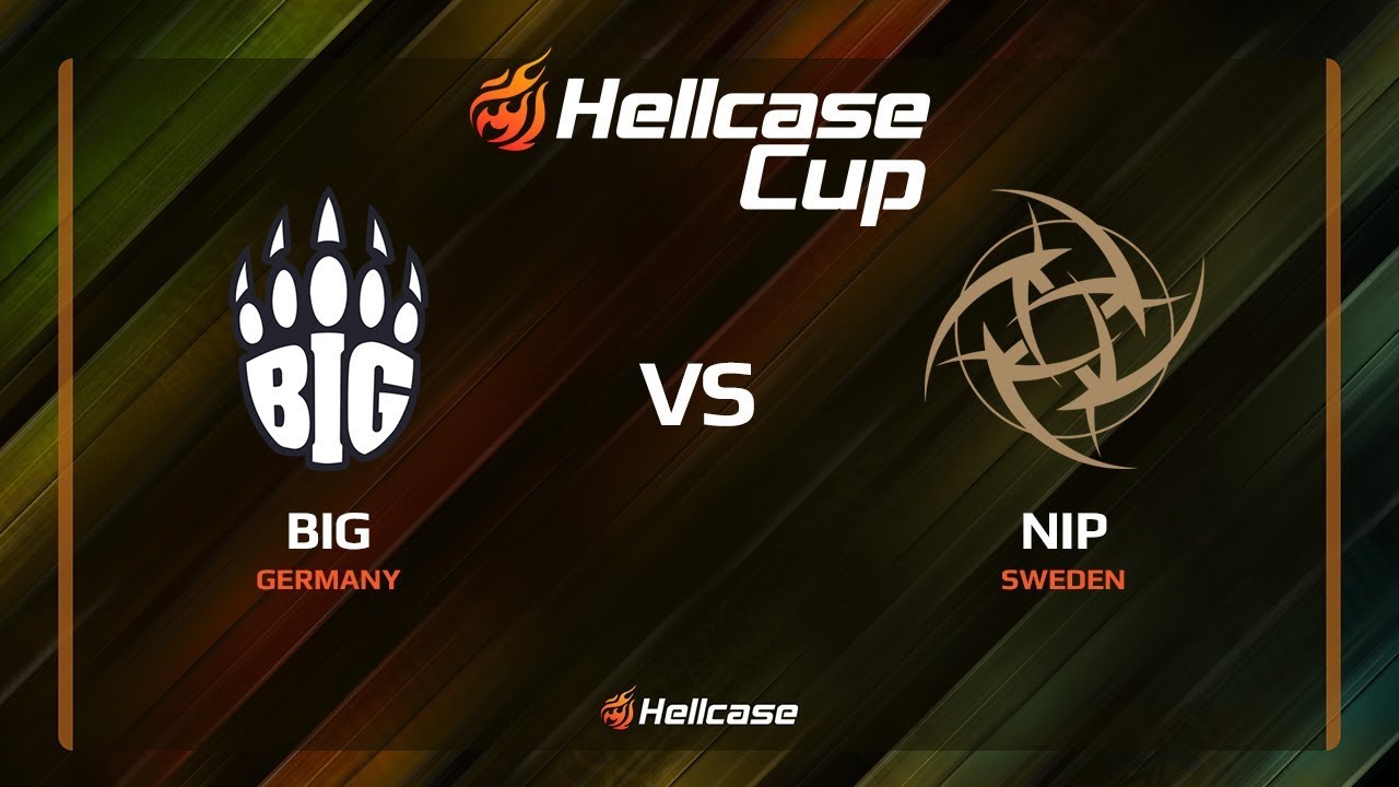 BIG vs NiP, map 2 cache, Hellcase Cup 6