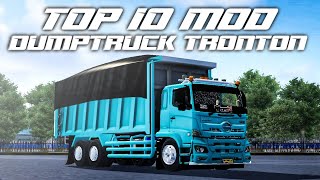 TOP 10 MOD DUMPTRUCK TRONTON | MOD BUSSID screenshot 5