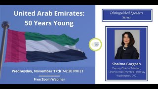 Distinguished Speakers Series | United Arab Emirates: 50 Years Young