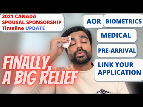 MY Sponsorship Update-2021 - AOR, BIOMETRICS, MEDICAL, PRE ARRIVAL, LINK YOUR APPLICATION PR CANADA
