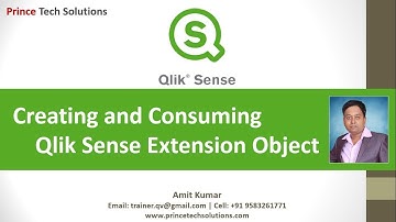 Qlik Sense Tutorial | Creating and Consuming Extension Object