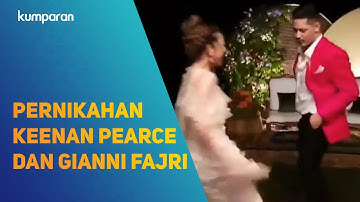 Suasana Pesta Pernikahan Keenan Pearce dan Gianni Fajri