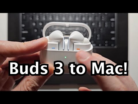 Samsung Galaxy Buds 3 / 3 Pro: How to Connect to MacBook!