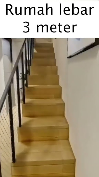 rumah desain lebar 3 meter mezzanine