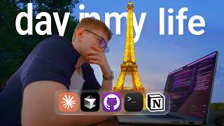 Day in the Life of a Software Engineer in Paris | Traveling, Remote Work screenshot 4