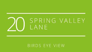 20 Spring Valley Lane SW | Calgary | Birds Eye View | #calgaryrealestate