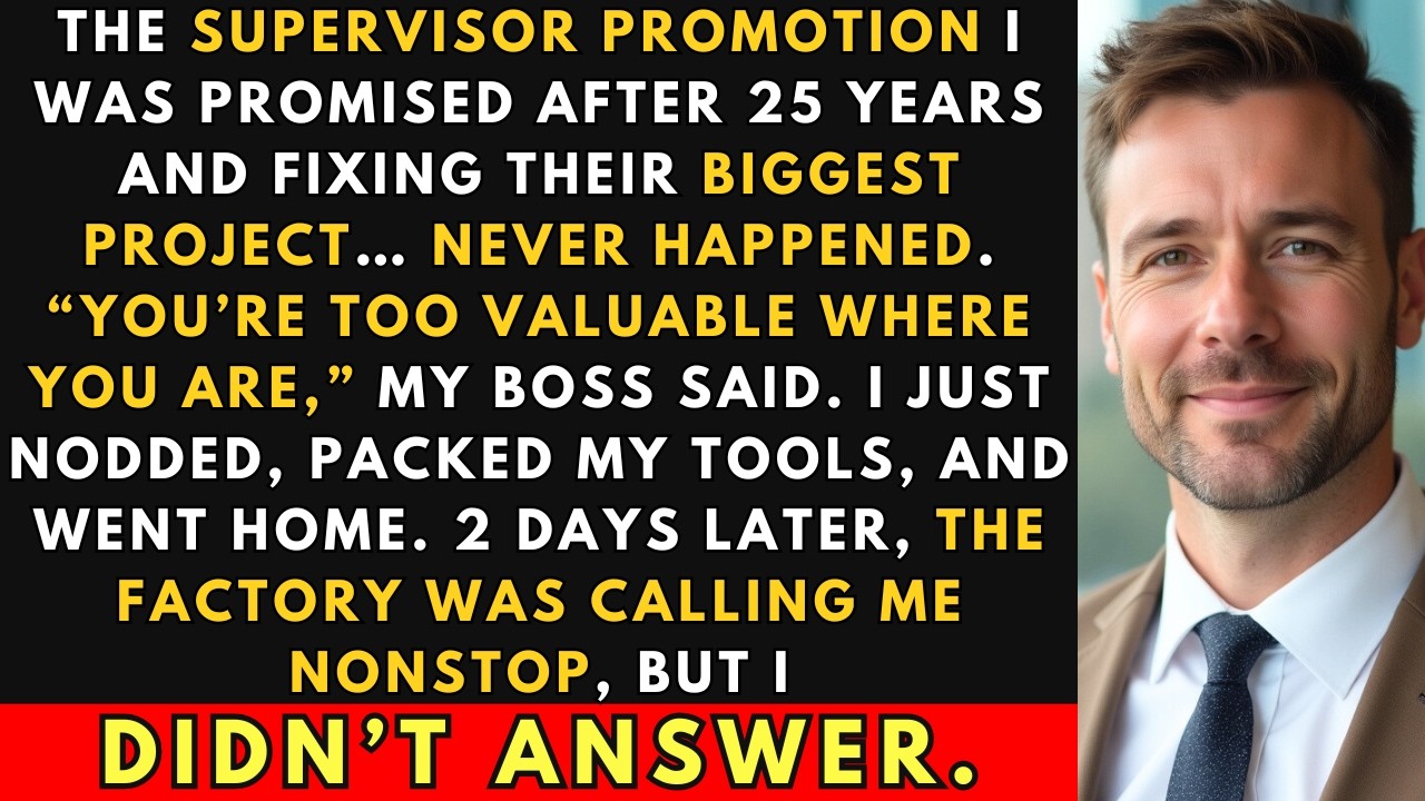 My Boss Promised Me A Promotion — Then Lied. So I Let His Factory Fall Apart | Office Revenge