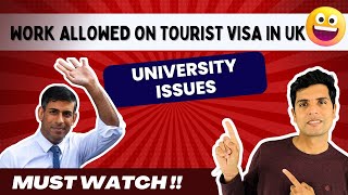 Work ALLOWED on Tourist Visa in UK| NO PSW Visa for Cash in Hand Jobs | Latest UKVI updates