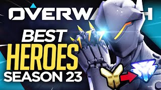 Overwatch Season 23 Best 7 Heroes Open Queue Tips Easy Sr Guide Youtube