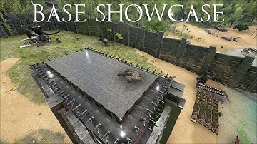 Ark: Survival Evolved - Base Showcase and Kibble Farm beginnings!