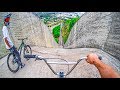 INSANE BMX VS MTB HILLBOMB RACE!