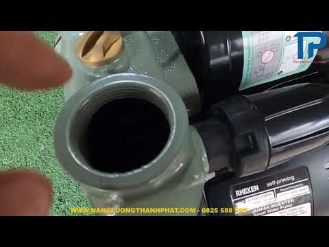 Video Máy bơm tăng áp lực nước Rheken JLM90 - 1500A(1500W)... - youtube