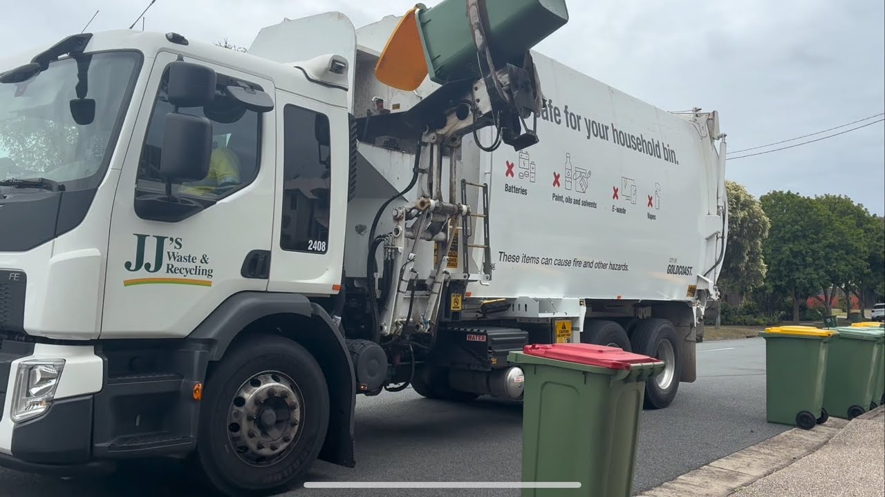 2308 on Gold Coast recycling (IN CAB SHOT)