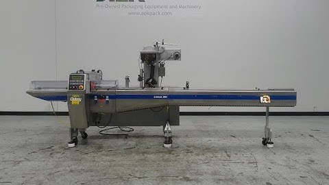 Used- Bosch Doboy Model Linium 301 Horizontal Flow Wrapper - stock # 71528035