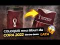 COLOQUEI meu álbum dentro dessa lata… olha no que deu 😱