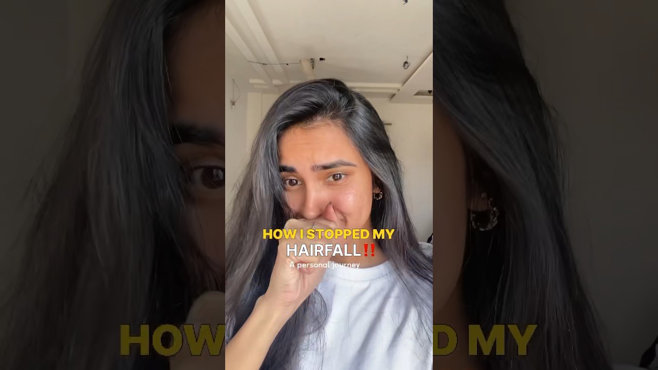Hairfall solution 💯 how I stopping hairfall |   💕 #shorts #haircare #viralshorts