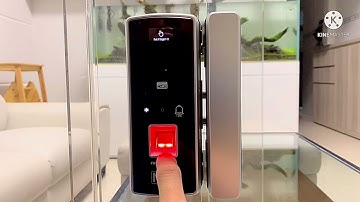 Cách cài đặt khoá điện tử cho cửa kính cường lực. (Neo)
