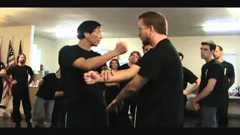Sifu Samuel Kwok and Jason Mattox Chi Sao 2009