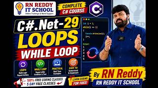 C#.Net-29 Loops While Loop By RN Reddy