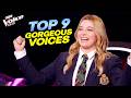 TOP 9 BEAUTIFUL Voices That Don't Belong on EARTH | The Voice Kids