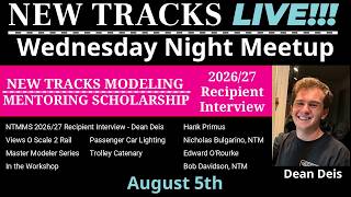 New Tracks LIVE!!  - August 5th, 2026 - NTMMS 2026/27 Recipient Interview