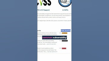 What is CVE & CVSS in Cyber Security? #cybersecurity #hacker #tech #infosec  #cyberhackers