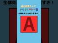【視力色覚クイズ】全部のアルファベットが見えた人は天才！！#short #暇つぶし #クイズ
