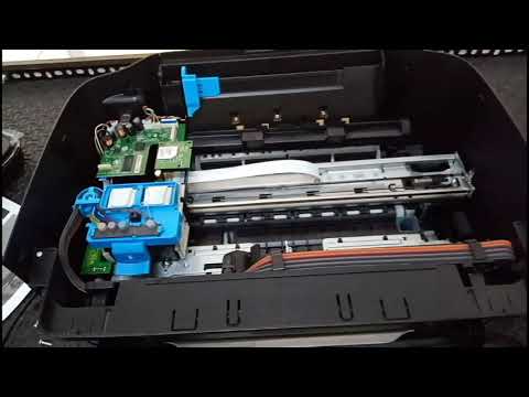 cara cleaning printer hp deskjet gt 5810