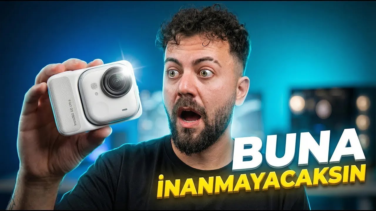 BU NASIL BİR KAMERA Insta360 Go Ultra