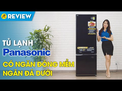 Tủ lạnh Panasonic Inverter 322 lít: ngăn đông mềm, tiết kiệm điện (NR-BC360QKVN) • Điện máy XANH