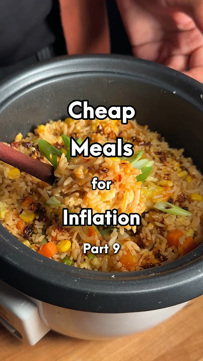 How to make Rice Cooker Egg Fried Rice #shorts