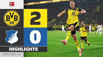 BORUSSIA DORTMUND - HOFFENHEIM | Highlights | Matchday 13 – Bundesliga 2025/26
