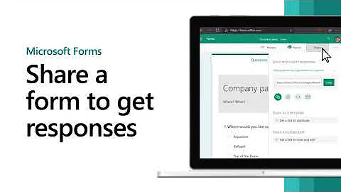 Share a form in Microsoft Forms