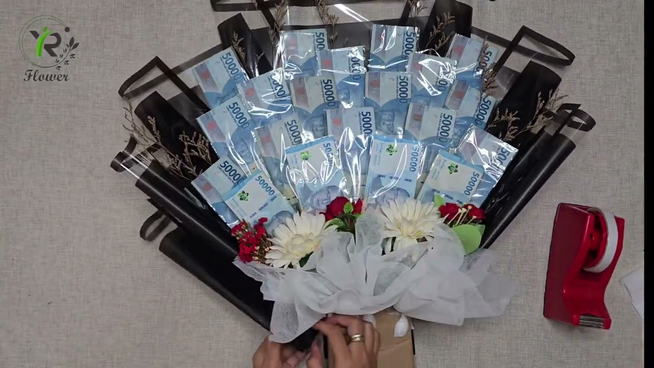 Tutorial buket uang 50 ribuan