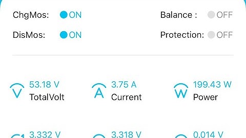 How to set #JBD #BMS #parameters for #lithium #Lifepo4 #battery (for 16 cells 51.2V-105Ah)