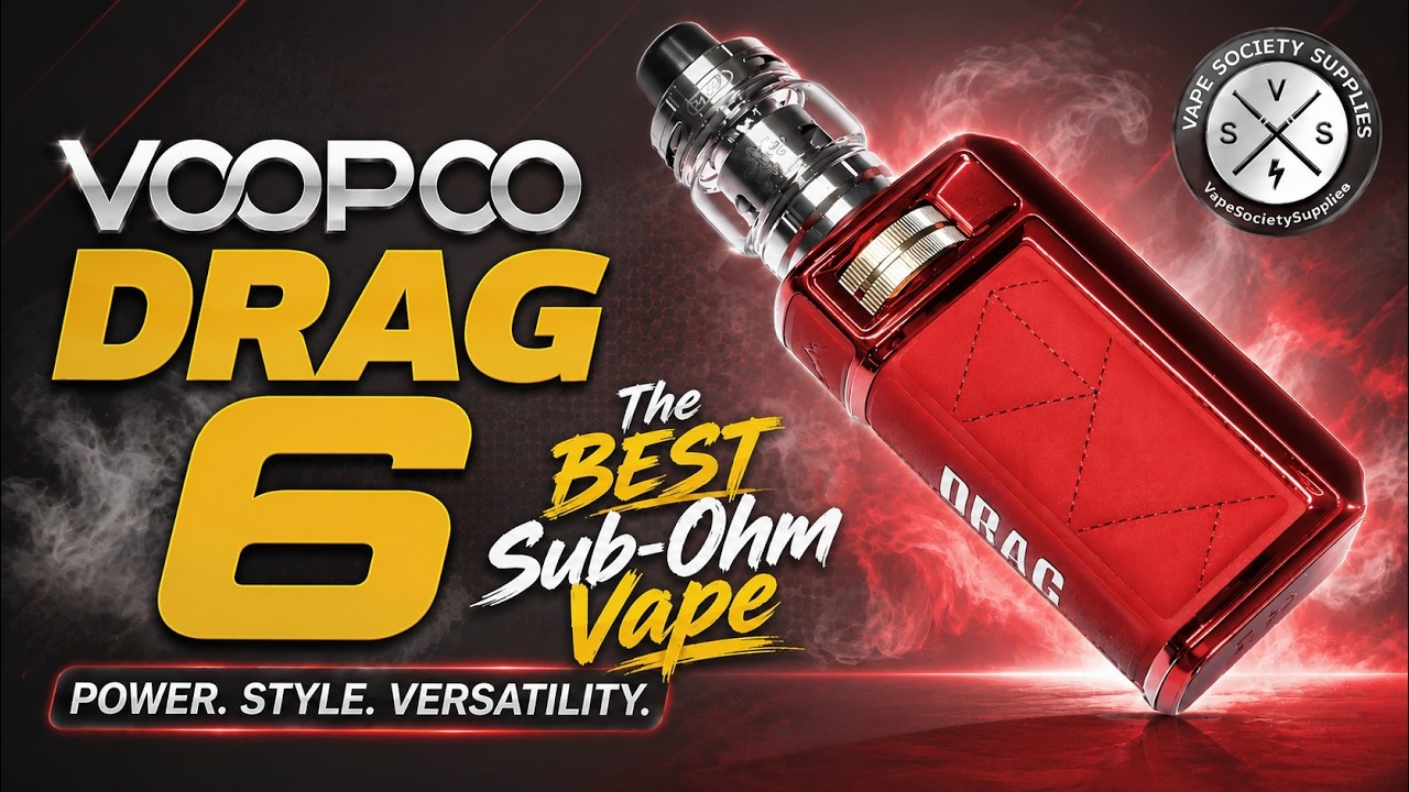 The BEST Sub-Ohm Vape - VooPoo Drag 6