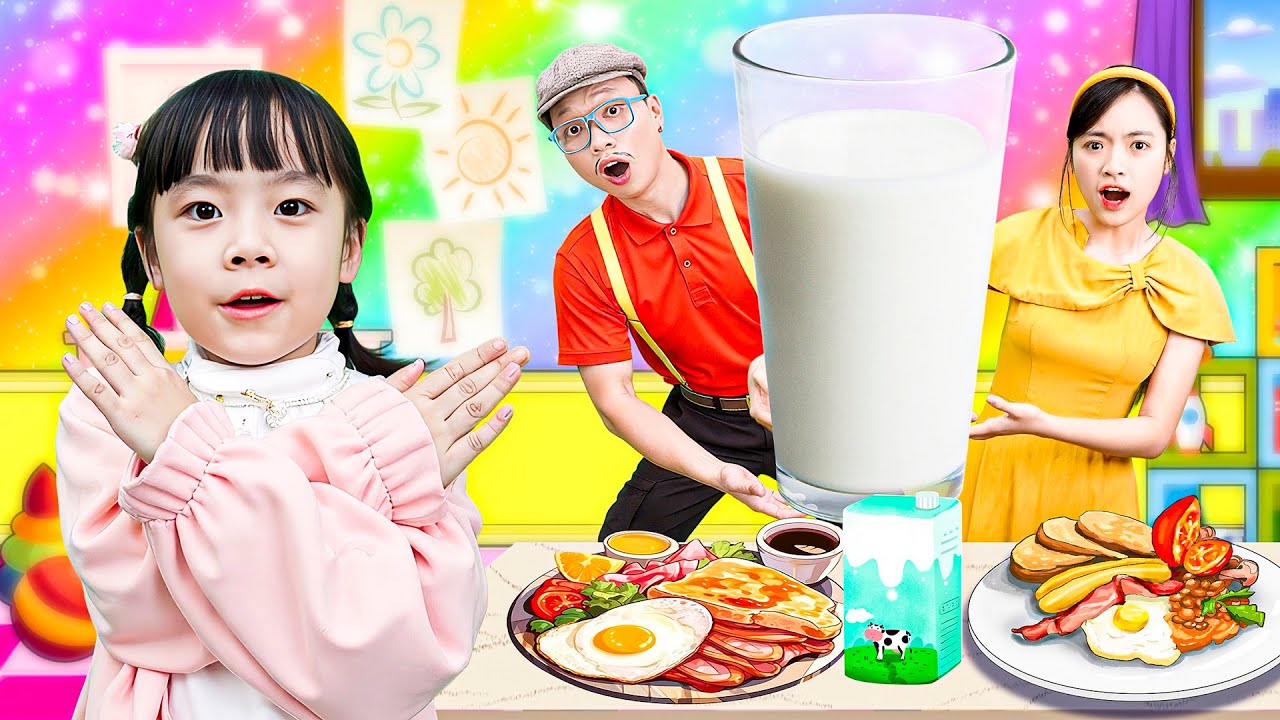 No No Milk Song 🥛🥛🥛 + More | Nursery Rhymes & Kids Song | The Best Songs For Kids