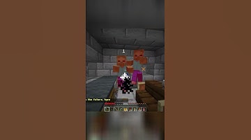 I got swarmed by the zombies #minecraft #shorts #zombie