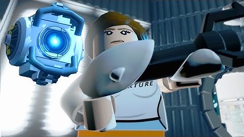 LEGO Dimensions Portal 2 & Back to the Future All CutScenes & Endings 4k Ultra HD 2160p
