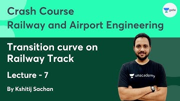 L7 | Transition curve on Railway Track | Crash Course Railway & Airport Engineering | Kshitij Sachan