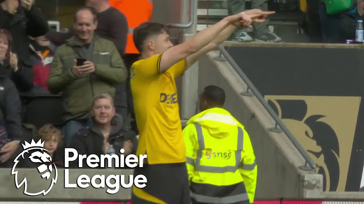 Jorgen Strand Larsen tucks away Wolves' opener against Manchester City | Premier League | NBC Sports