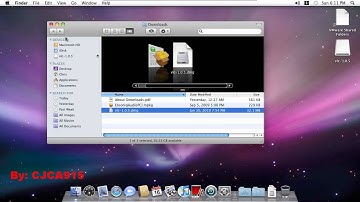 Running Applications in OSX Snow Leopard on VMware
