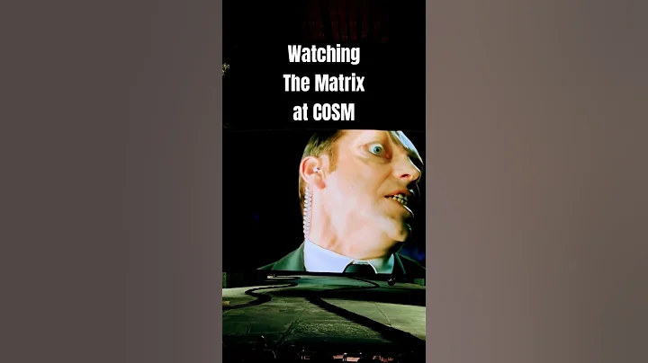 Watching The Matrix at COSM Los Angeles clip 1
