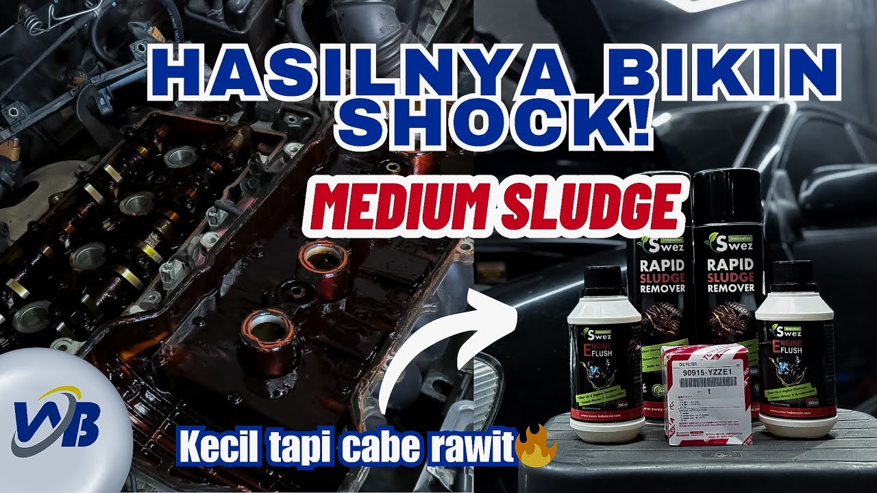 Mesin Kotor Parah? Ini Hasilnya Setelah Semi Overhaul + Detox Mesin! | Medium Sludge Case👇🏻