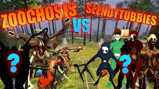Download Lagu SLENDYTUBBIES MONSTER Vs. ZOOCHOSIS MONSTER ? siapakah yang paling KUAT ? di game garrys mod MP3