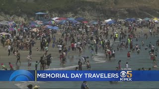 MEMORIAL DAY TRAVEL: Bay Area residents flock to Santa Cruz to take in the Memorial Day sunshine