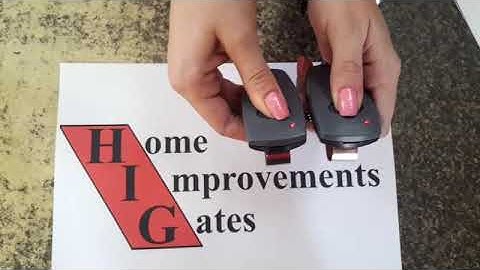 How to Copy a Marantec Doortex remote