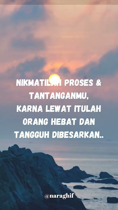 proses tidak akan menghianati hasil.. #motivation #quotes