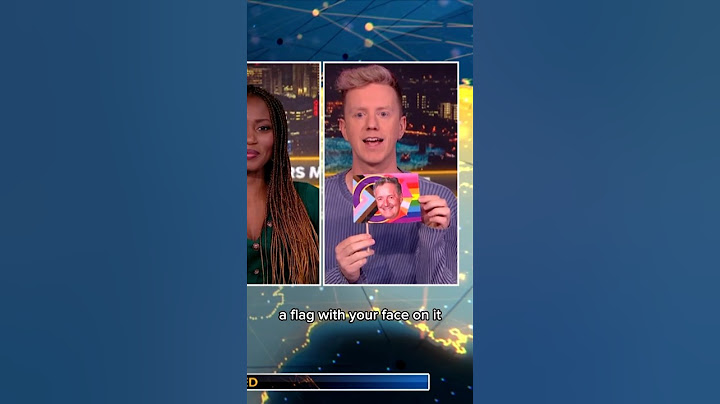 Piers Morgan wanted a straight flag so…